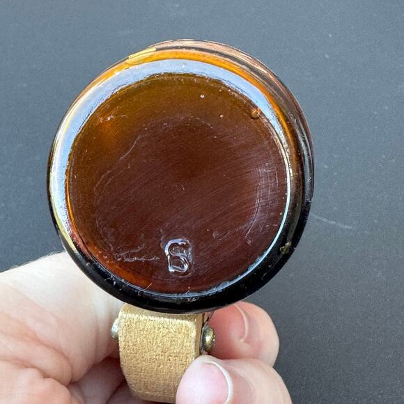 Vintage 1960s Siesta Ware Barrel Mini Mug New York City Souvenir Amber Glass - Picture 7 of 10